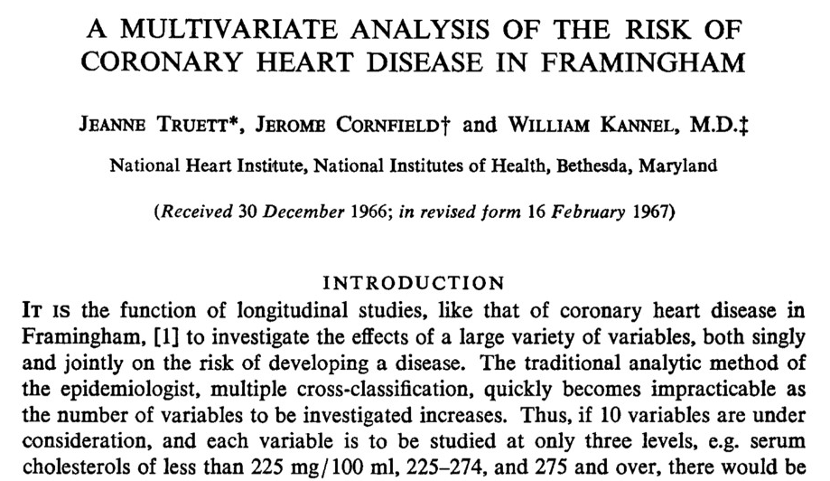 Regressão logística na epidemiologia (e medicina): o nascimento!