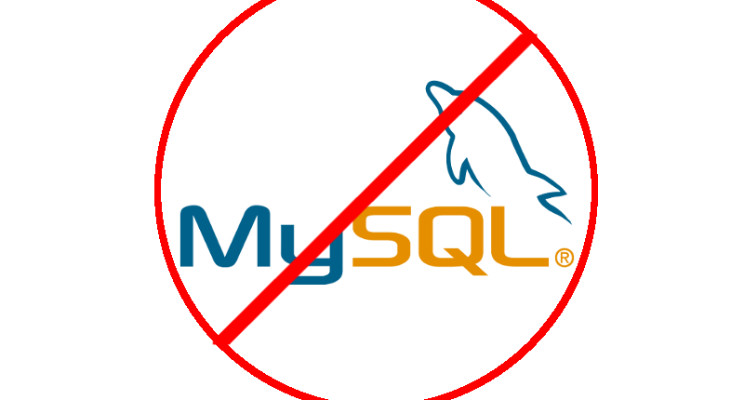 Por que não usar o MySQL?